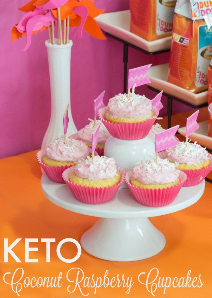 keto-coconut-raspberry-cupcakes